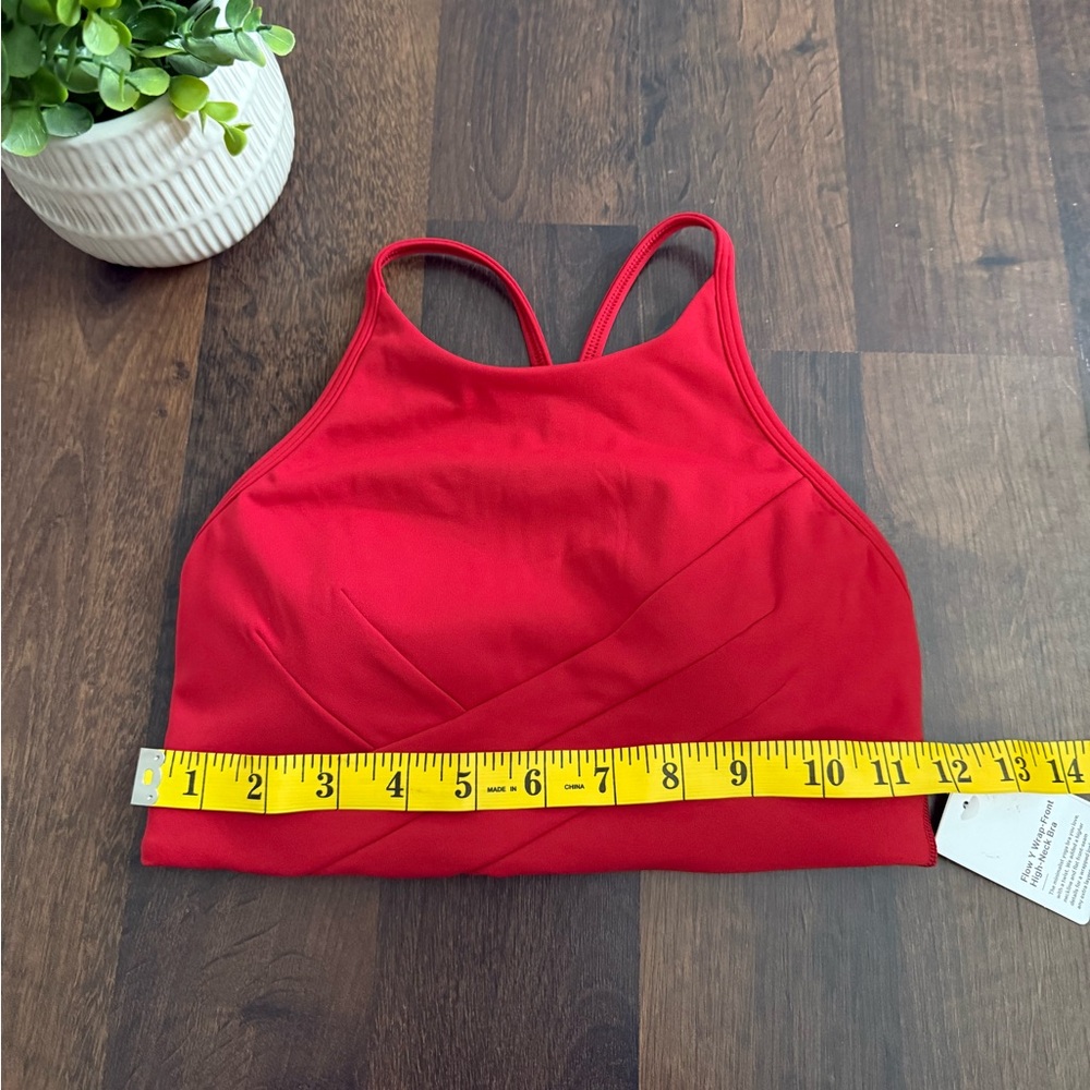 🆕 Lululemon Flow Y Wrap High Neck Bra - Picture 4 of 8
